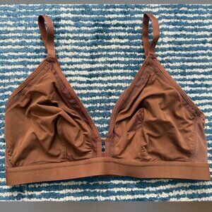 BROWN BUSTY BRALETTE